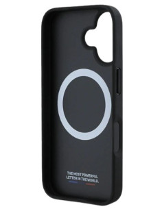 BMW CARCASA MAGSAFE CARBON TRICOLOR IPHONE 16 PLUS NEGRO 2
