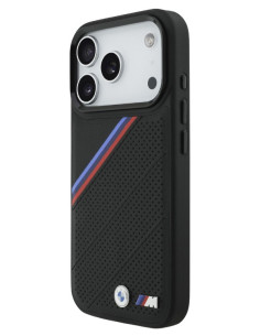 BMW CARCASA MAGSAFE TRICOLOR IPHONE 17 PRO NEGRO