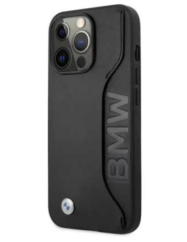 BMW CARCASA WORDMARK IPHONE 13 PRO NEGRA
