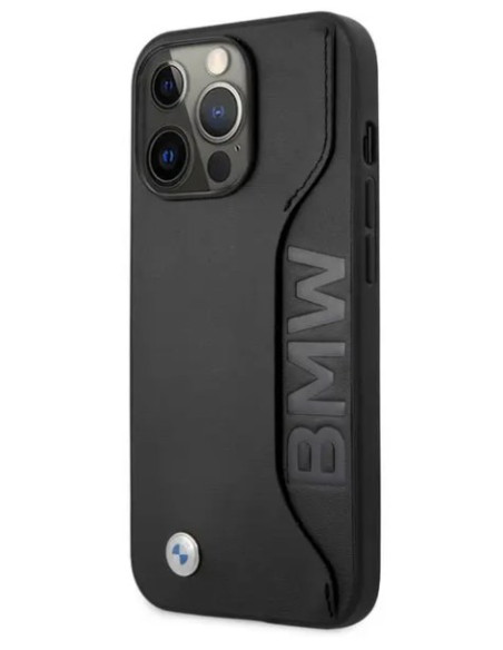 BMW CARCASA WORDMARK IPHONE 13 PRO NEGRA
