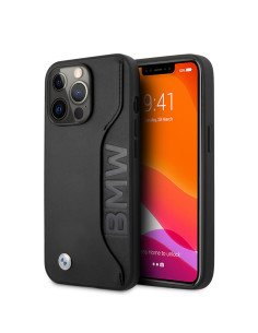 BMW CARCASA WORDMARK IPHONE 13 PRO NEGRA 2