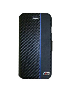 BMW FUNDA CARBON STRIPE BLUE SAMSUNG S9+ NEGRO 2