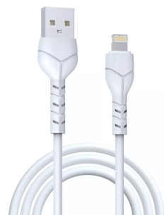 DEVIA CABLE KINTONE USB A - LIGHTNING 1m. BLANCO