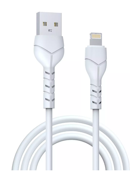 DEVIA CABLE KINTONE USB A - LIGHTNING 1m. BLANCO
