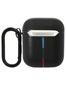 BMW FUNDA PIEL CURVED LINE AIRPODS 1/2 2