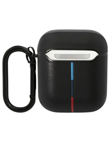 BMW FUNDA PIEL CURVED LINE AIRPODS 1/2