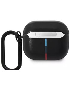 BMW FUNDA PIEL CURVED LINE AIRPODS 3 2