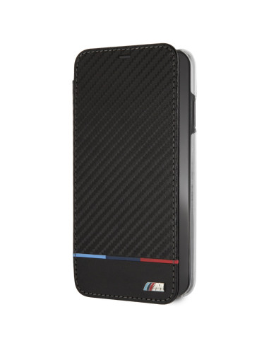 BMW FUNDA TRICOLOR IPHONE XS MAX NEGRA