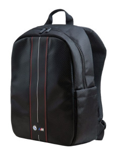 BMW MOCHILA RED STRIPE CARBON 15" NEGRO 2