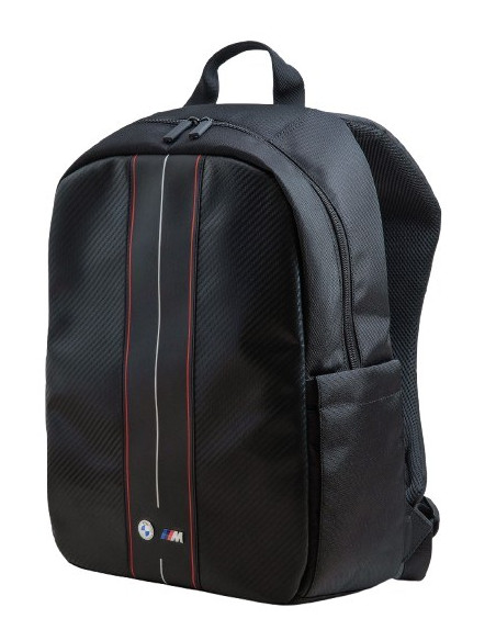 BMW MOCHILA RED STRIPE CARBON 15" NEGRO