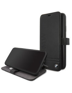 BMW funda SIGNATURE IPhone 12 MINI piel NEGRO 2