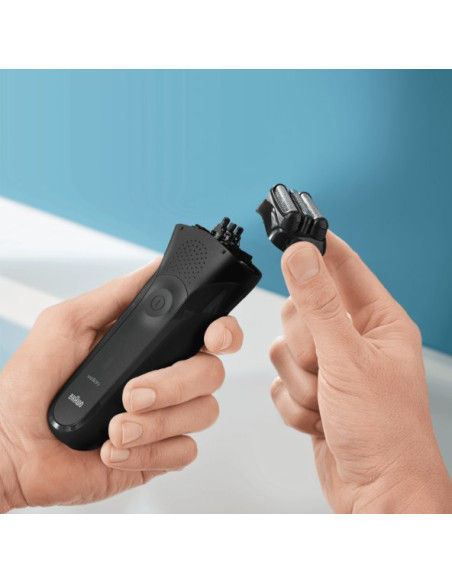 BRAUN AFEITADORA 300S CON BATERIA / RESISTENTE AL AGUA