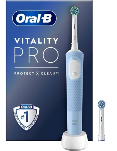 BRAUN CEPILLO DE DIENTES ORAL-B VITALITY PRO + 1 RECAMBIO AZUL