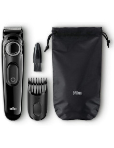 BRAUN CORTABARBAS BT3000 CON BATERIA 2 ACCESORIOS 2