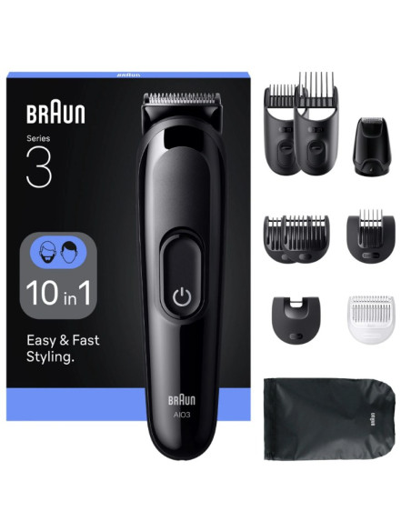 BRAUN MULTIGROOM AIO3560 10 EN 1