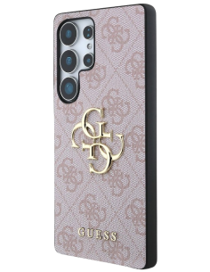 GUESS CARCASA 4G METAL LOGO SAMSUNG GALAXY S25 ULTRA ROSA