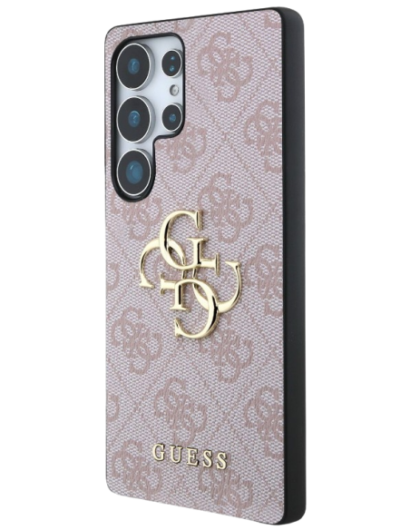 GUESS CARCASA 4G METAL LOGO SAMSUNG GALAXY S25 ULTRA ROSA