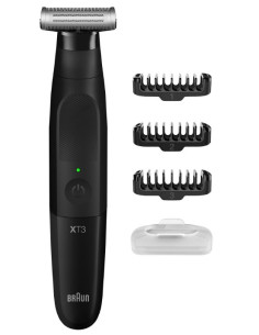 BRAUN RECORTADORA XT3100 CON BATERIA 3 ACCESORIOS