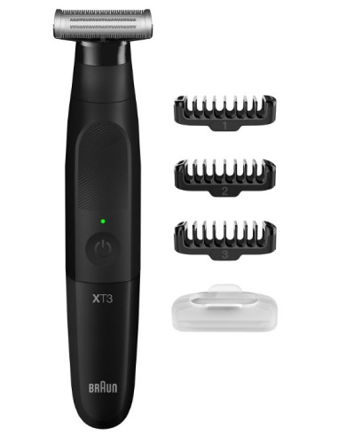BRAUN RECORTADORA XT3100 CON BATERIA 3 ACCESORIOS