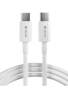 DEVIA CABLE TIPO C - TIPO C 3A 2m. BLANCO