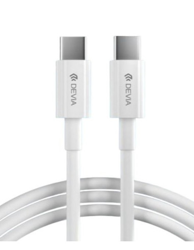 DEVIA CABLE TIPO C - TIPO C 3A 2m. BLANCO