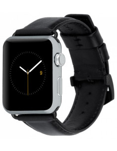 CASE-MATE CORREA PIEL APPLE WATCH 42/44/45mm NEGRO
