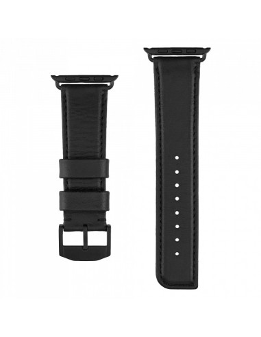 CASE-MATE CORREA PIEL APPLE WATCH 42/44/45mm NEGRO