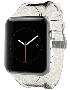 CASE-MATE CORREA SHEER GLAM APPLE WATCH 42/44/45mm.