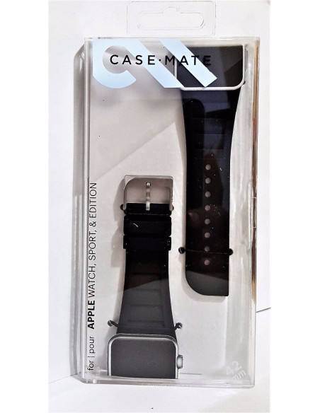CASE-MATE CORREA VENTED APPLE WATCH 42/44/45mm NEGRO
