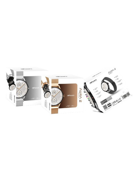HIFUTURE SMARTWATCH AURA 2 NEGRO