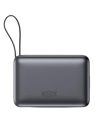 KSIX BATERIA AUXILIAR 20000mAh / PD 22,5W / USBc + LIGHTNING
