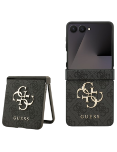 GUESS CARCASA 4G SAMSUNG Z FLIP 7 GRIS