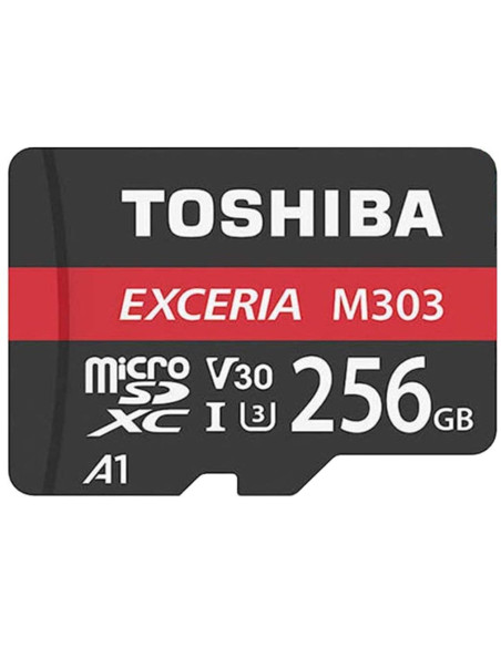 TOSHIBA TARJETA MEMORIA EXCERIA M303 MICROSDXC 256GB 4K