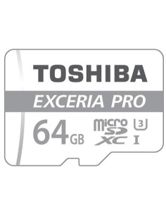 TOSHIBA TARJETA MEMORIA EXCERIA PRO M401 MICROSDXC 64GB 4K 2