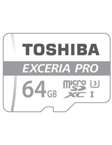 TOSHIBA TARJETA MEMORIA EXCERIA PRO M401 MICROSDXC 64GB 4K