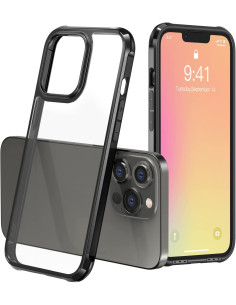 DEVIA CARCASA CRYSTAL IPHONE 14 PRO NEGRO