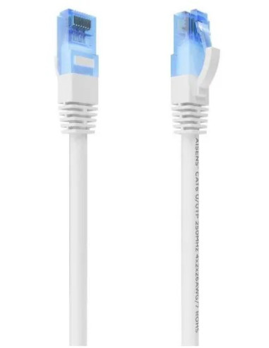 AISENS CABLE RED RJ45 AWG26 CAT.6/ 2m/ BLANCO