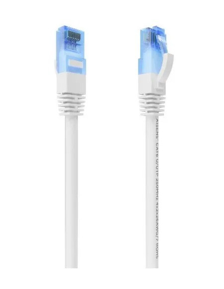 AISENS CABLE RED RJ45 AWG26 CAT.6/ 2m/ BLANCO