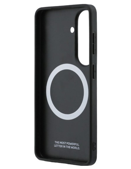 BMW CARCASA MAGNETIC BLUE STRIPE SAMSUNG S26 NEGRO