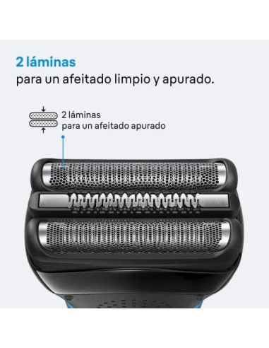 BRAUN AFEITADORA 300S CON BATERIA / RESISTENTE AL AGUA