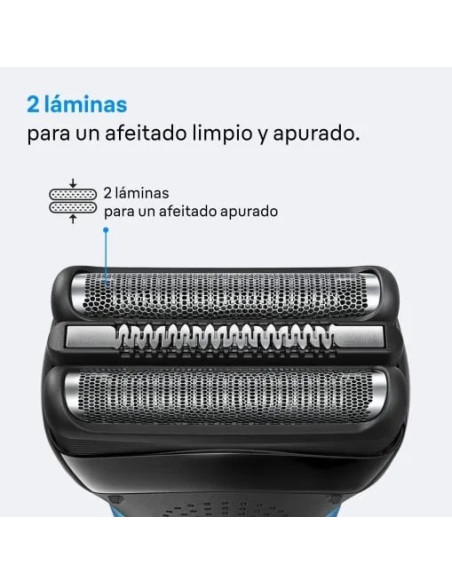 BRAUN AFEITADORA 300S CON BATERIA / RESISTENTE AL AGUA