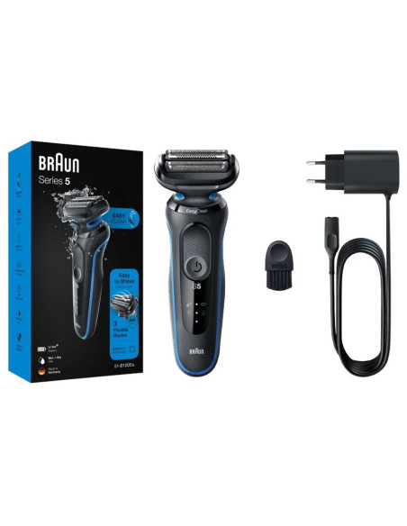 BRAUN AFEITADORA 51-B1000S / BATERIA / RESISTENTE AL AGUA