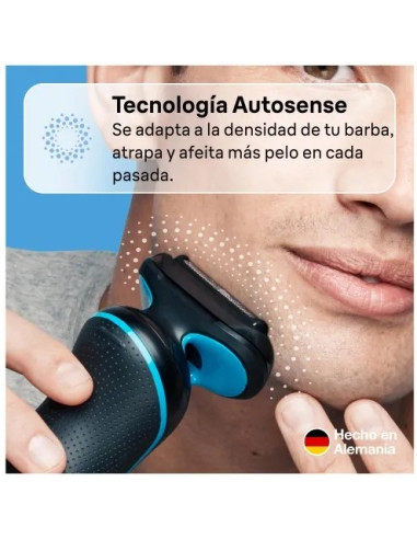 BRAUN AFEITADORA 51-B1000S / BATERIA / RESISTENTE AL AGUA
