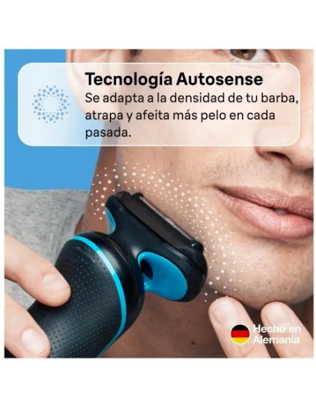BRAUN AFEITADORA 51-B1000S / BATERIA / RESISTENTE AL AGUA