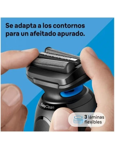 BRAUN AFEITADORA 51-B1000S / BATERIA / RESISTENTE AL AGUA