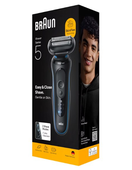 BRAUN AFEITADORA 52-B1000S / BATERIA / RESISTENTE AL AGUA