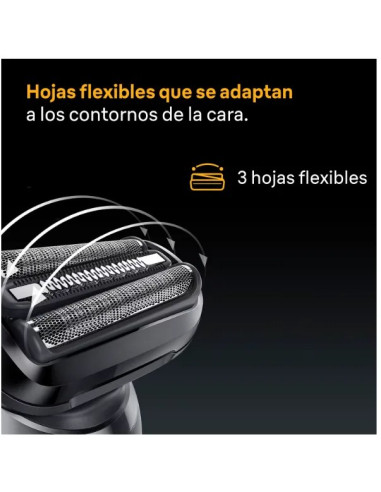 BRAUN AFEITADORA 52-B1000S / BATERIA / RESISTENTE AL AGUA