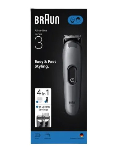 BRAUN BARBERO 4 EN 1 AIO3500