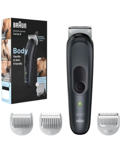 BRAUN BODYGROOM BG3340/ 3 ACCESORIOS