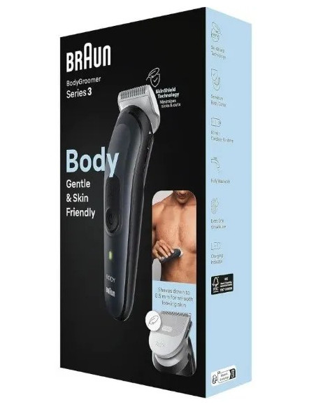 BRAUN BODYGROOM BG3340/ 3 ACCESORIOS